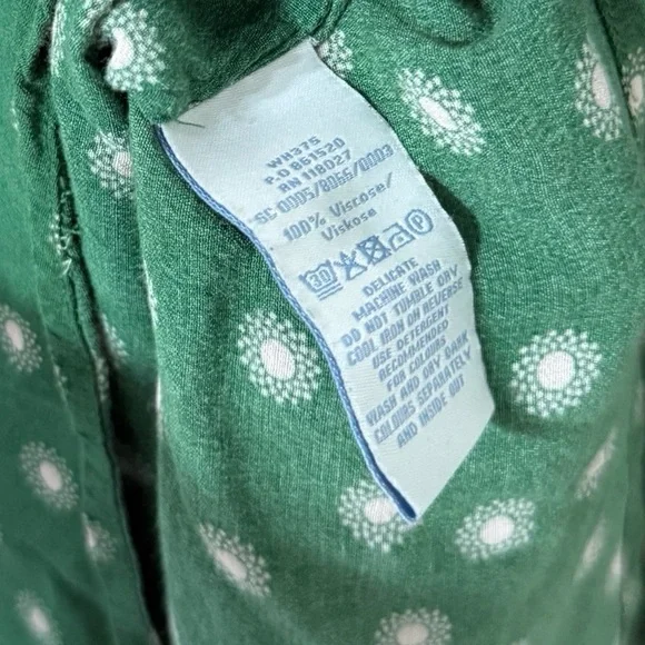 BODEN Green Wrap Long Sleeve Belted Midi Dress - Picture 6 of 6